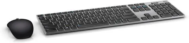 Alt view image 2 of 4 - Dell KM717 Premier Wireless Keyboard and Mouse (Gray)  Sleek, dual-mode Bluetooth/2.4GHz design with premium finish, full-size keyboard, and precision wireless mouse