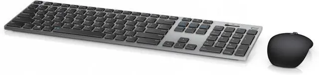 Alt view image 3 of 4 - Dell KM717 Premier Wireless Keyboard and Mouse (Gray)  Sleek, dual-mode Bluetooth/2.4GHz design with premium finish, full-size keyboard, and precision wireless mouse