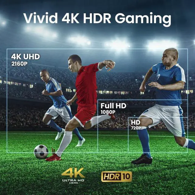 Alt view image 3 of 5 - BenQ TK700ST 4K HDR Short Throw Projector  3000 Lumens, 4ms response, 240Hz, HDR10/HLG, ARC/eARC, 2D Keystone, 1.2x Zoom. Perfect for gaming and home theater with HDR Game Modes