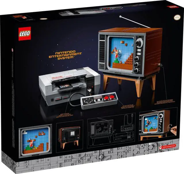 Alt view image 5 of 7 - LEGO Super Mario Nintendo Entertainment System 71374