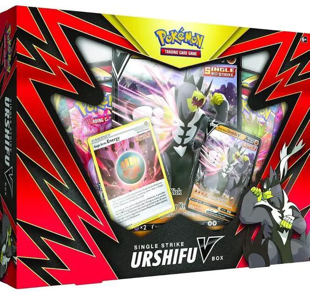 Alt view image 2 of 3 - Pokemon TCG: Single/Rapid Strike Urshifu V Box