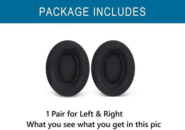 Alt view image 2 of 5 - 2X Earpad Cushion For Sennheiser Game Zero HD380PRO PXC450 PXC350 PC350 PC360 Headphones gaming headset ear pads velour earmuff
