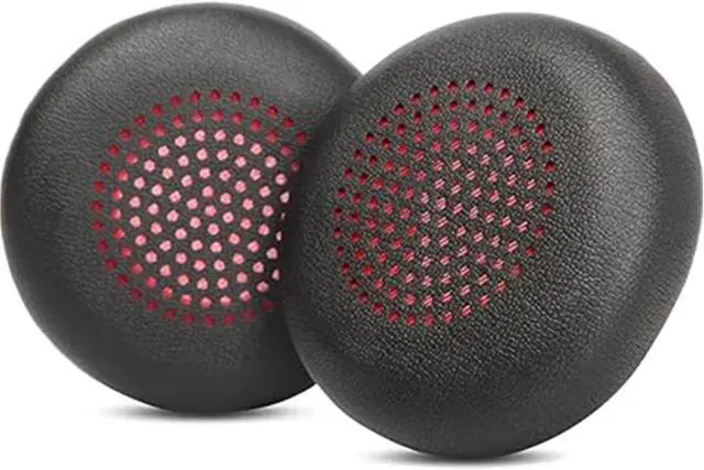 Alt view image 3 of 5 - 2X Earpads cushion for Plantronics Voyager Focus B825/1&2 UC, Voyager 4210/4220, Poly BlackWire 5200/C5200/5210/C5210/C5220/7225, Backbeat Sense  Headset leather ear pads earmuffs