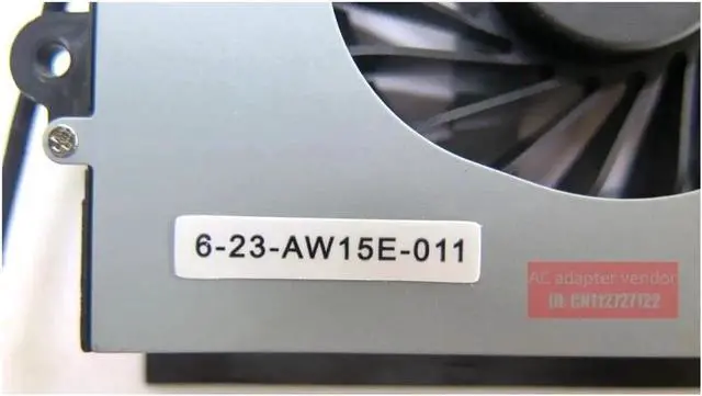 Alt view image 5 of 6 - 6-31-W370S-101 6-23-AW15E-011 AB7905HX-DE3 5V 0.40A fan