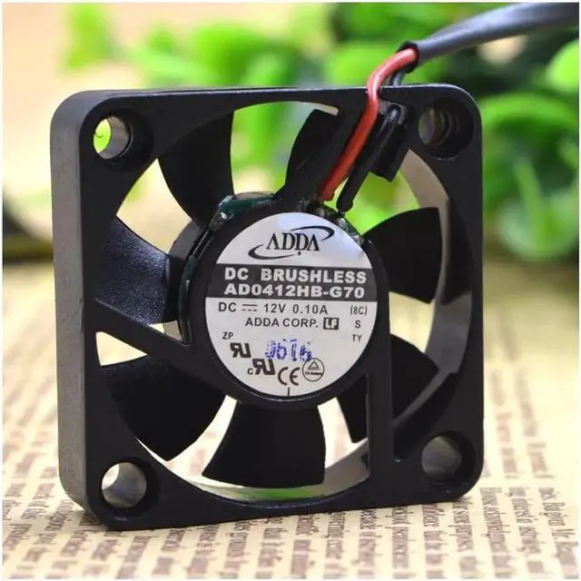 Alt view image 4 of 5 - AD0412HB-G70 12V 0.10A 4cm 4010 Double Ball Super Silent Fan