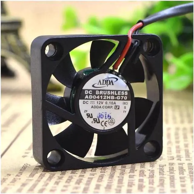 Alt view image 2 of 5 - AD0412HB-G70 12V 0.10A 4cm 4010 Double Ball Super Silent Fan