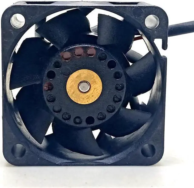 Alt view image 4 of 4 - 4020 cooling fan 40mm 4cm Delta TAA0412BD 4cm 12V double ball high speed fan 4020 computer case power fan taa0412bd