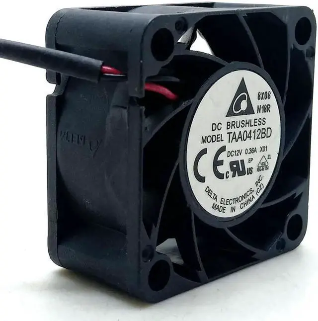 Main image of 4020 cooling fan 40mm 4cm Delta TAA0412BD 4cm 12V double ball high speed fan 4020 computer case power fan taa0412bd