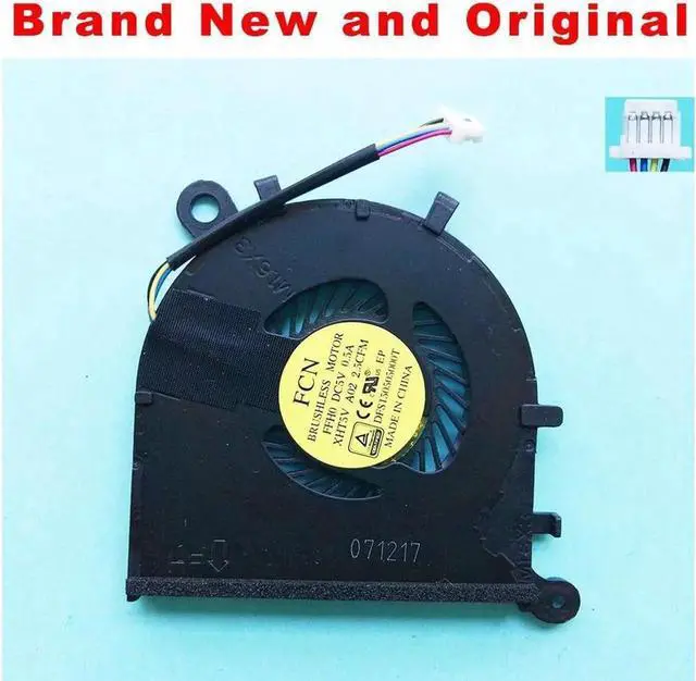 Main image of New Original cpu fan for Dell XPS 13 9343 9350 9360 laptop cpu cooling fan cooler DFS150505000T FFH0 0XHT5V XHT5V DC28000F2F0