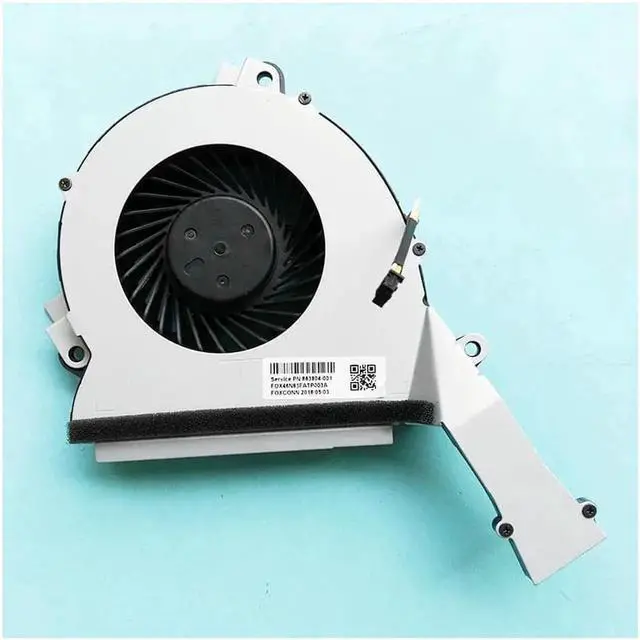 Alt view image 2 of 2 - New original fan for HP Pavilion All IN One 24-B 24-B223W 24-B009 CPU cooling fan cooler 863804-001 NFB88C05M-001 5V 0.5A