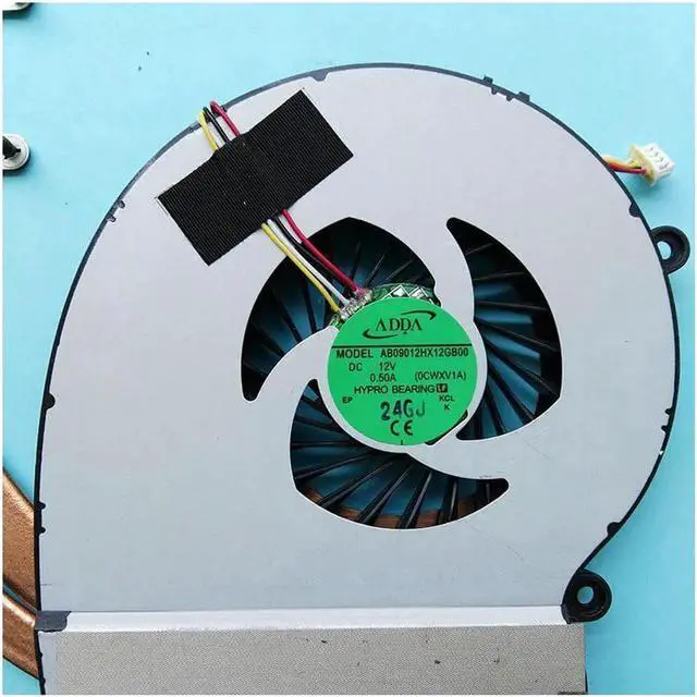 Alt view image 3 of 4 - new original radiator for Vizio All In one CA24 CA27 heatsink cooling fan cooler fan AB09012HX12GB00 0CWXV1A 3AXV1TMST00