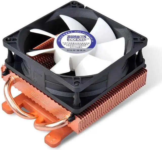 Alt view image 3 of 5 - K80 2 copper heatpipe copper plating heatsink Graphics card cooler 80mm quiet fan VGA cooling GPU radiator 3pin & Molex