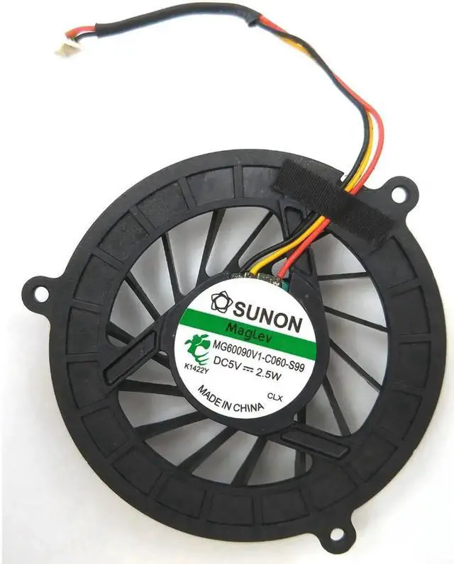 Alt view image 2 of 3 - New CPU Cooling Fan For HP Compaq 8710p 8710w Series Laptop - Bare fan 450594-001 ET00X000100 MCF-J11BM05