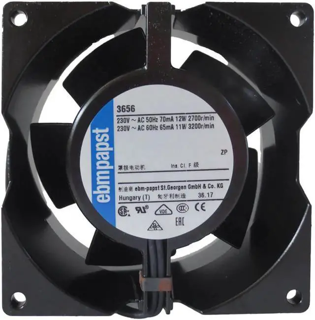 Main image of 3556 3850 3856 3550 3650 3656 Germany ebmpapst original 92*38 230V Axial fan