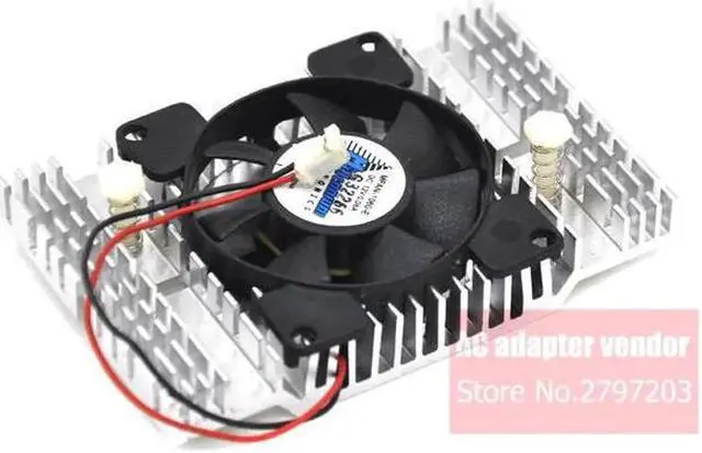 Alt view image 2 of 5 - NEW ADDA AD0412MX-G70 cooling fan with heatsink