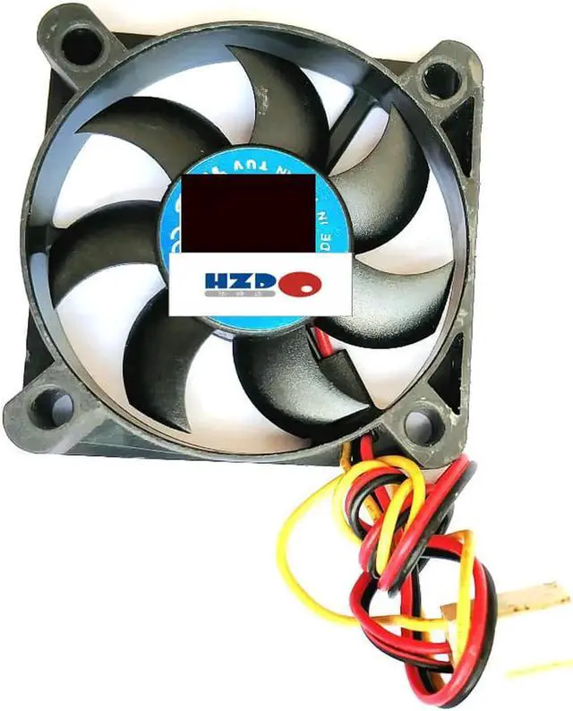 Alt view image 4 of 4 - 5cm N5010B1 5010 12v 1.6w 3wire cooling fan
