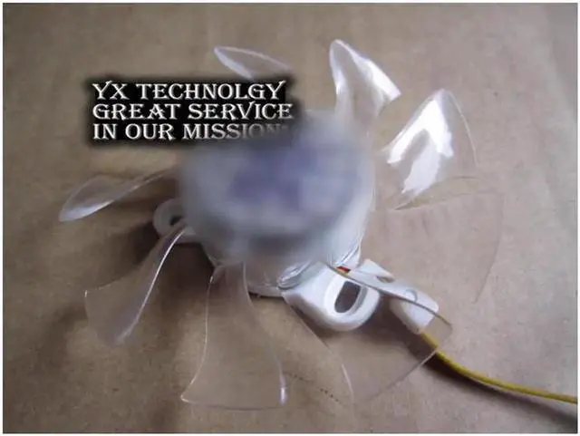 Alt view image 2 of 3 - video card fanNew 9800 9600 N240GT N250GTS-MD GTS240 GTS250 graphics card fan 35 Pitch 12V 0.33A Diameter 7.5cm
