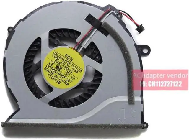 Alt view image 5 of 6 - New Replace FOR samsung NP 550P5C 550P7C laptop CPU fan