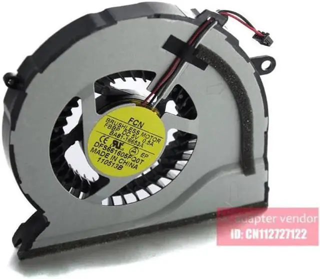 Alt view image 3 of 6 - New Replace FOR samsung NP 550P5C 550P7C laptop CPU fan
