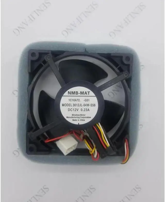 Main image of For NMB 3612JL-04W-S56 DC12V 0.23A 4pin Axial Fan Equipment Fan 92mm Cooling Fan Processor Cooler Heatsink Fan