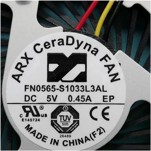 Alt view image 3 of 3 - NEW CPU FAN FAN FOR ARX FN0565-S1033L3AL DC 5V 0.45A NS55A00-14L09 DC28000G3R0 CPU COOLING FAN COOLER