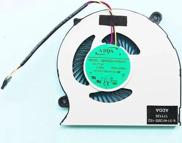 Alt view image 2 of 4 - ( 4-pin CPU FAN) New origianl cpu cooling fan for ADDA AB06505HX050B01 00N130BU 6-31-N13WS-101 6-31-N130S-102 CPU FAN COOLER RADIATOR