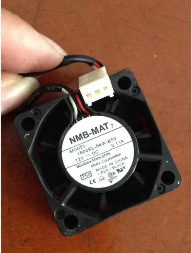 Main image of NMB 4015 4CM 12V Fan Industrial Computer Server Switch Fan 1606KL-04W-B59 Cooling Fan