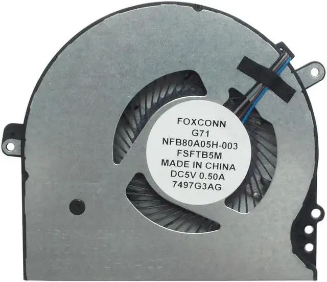 Alt view image 3 of 3 - New Laptop cpu Cooling Fan for HP 15-CC CC078TX CC593 CC707 CC708 CC710 CC714 CC715 laptops cooling fan cooler