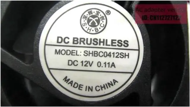 Alt view image 4 of 4 - The new SHBC0512SH 12V 0.11A 4cm AV-4020 fan inverter fan BGA fan