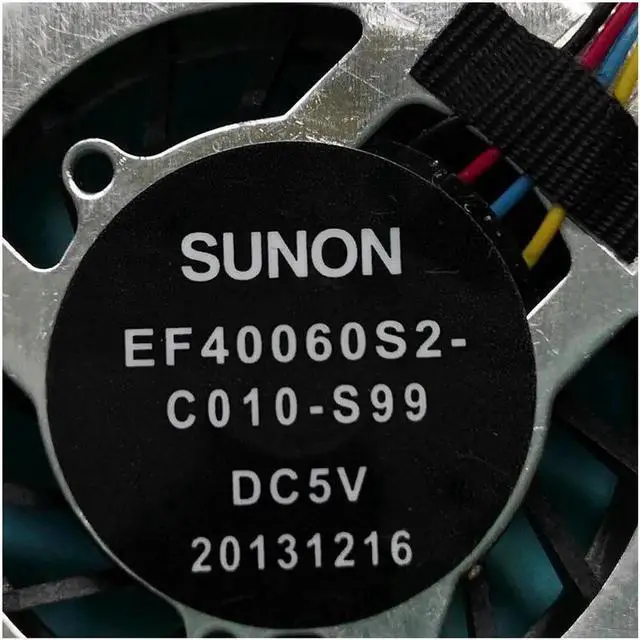 Alt view image 2 of 3 - New and Original CPU fan for SUNON EF40060S2-C010-S99 1104-00287 laptop CPU cooling fan cooler heatsink radiator