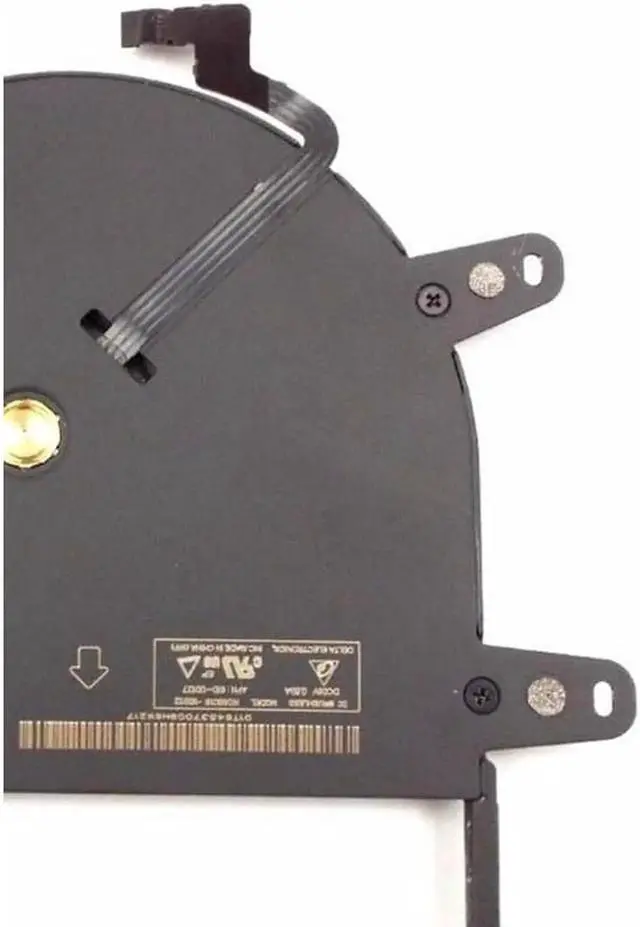 Alt view image 2 of 2 - For Apple Macbook Pro Retina 13'' A1708 Left Fan Right Fan Set Replacement 2016 year New Laptop CPU Cooler Cooling