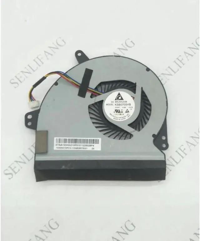 Main image of laptop cooler cpu cooling fan for A.sus X501 X501A CPU FAN KSB0705HB-CA1B DC5V 4PIN EF75070S1-C000-S99