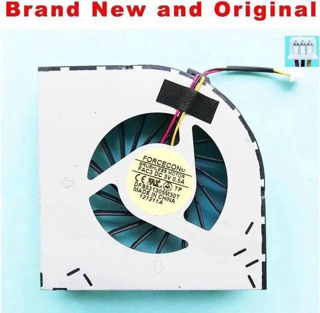 Main image of New original cpu fan For LG Electronics A520 A515 A530 A510 cpu cooling fan cooler AB6705HX-E03 CWQLH DFS531305M30T FAC3