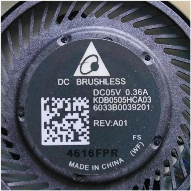 Alt view image 3 of 3 - New and Original CPU fan For HP Elite X2 1011 G1 CPU cooling fan cooler KDB0505HCA03 6033B0039201 793735-001