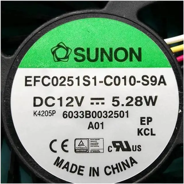 Alt view image 3 of 3 - NEW ORIGINAL CPU COOLING FAN FOR L.enovo C320 C320R3 C340 C440 C540 CPU FAN COOLER EFC0251S1-C010-S9A DC 12V