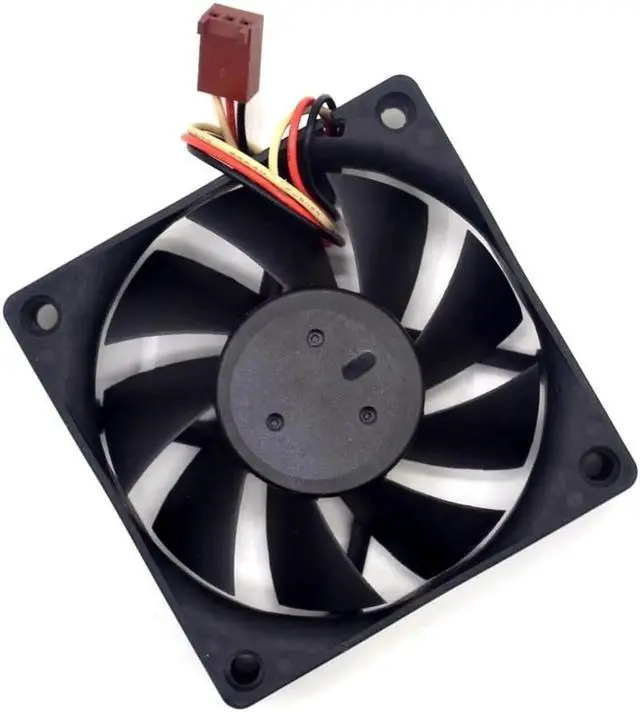 Alt view image 4 of 6 - 2pcs DA07020R12U 7020 7cm 70x70x20mm Server Square Fan DC 12V 0.7A cooling fan