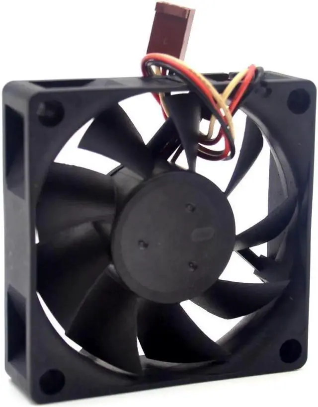 Alt view image 3 of 6 - 2pcs DA07020R12U 7020 7cm 70x70x20mm Server Square Fan DC 12V 0.7A cooling fan