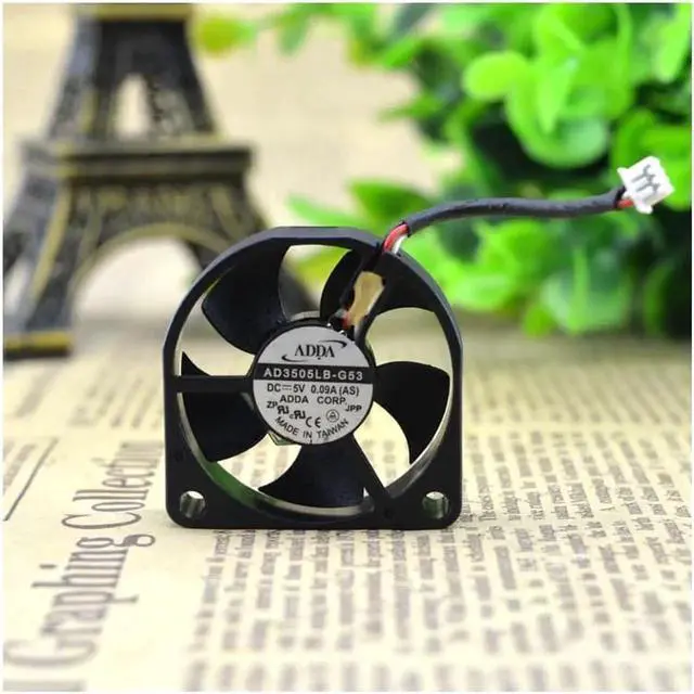 Alt view image 4 of 5 - ADDA 5V 0.09A 3CM 3510 319490-001 Notebook Fan AD3505LB-G53 cooling fan
