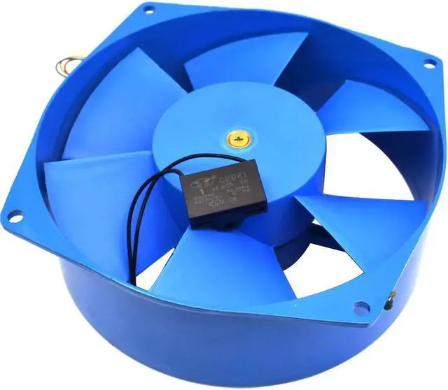 Alt view image 3 of 5 - 200FZY2-D 21070 single flange AC fan axial fan cooling fan 220V 210*210X70mm