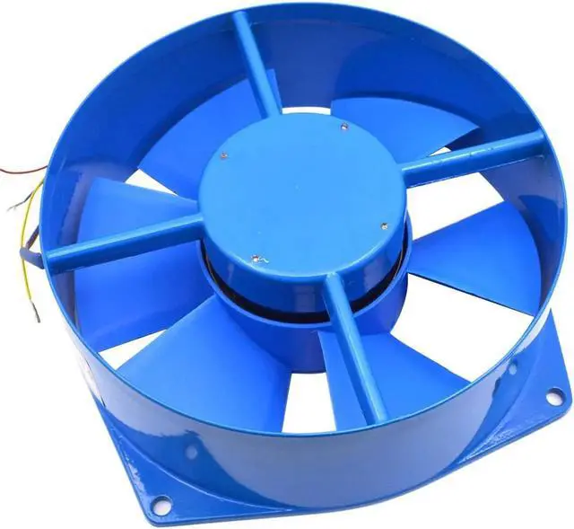 Alt view image 5 of 5 - 200FZY2-D 21070 single flange AC fan axial fan cooling fan 220V 210*210X70mm