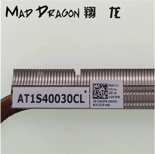 Alt view image 4 of 6 - MAD DRAGON Brand laptop new CPU Heatsink for D.ell Latitude 5580 E5580 Precision 3520 M3520 CPU Heatsink 02K3PX 2K3PX AT1S40030AL