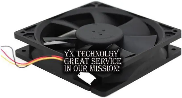 Alt view image 6 of 6 - Delta For 12CM AFB1212VH-BL3V fan 12025 12V 0.60A 3lines dedicated fan for 120*120*25mm