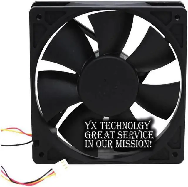 Alt view image 5 of 6 - Delta For 12CM AFB1212VH-BL3V fan 12025 12V 0.60A 3lines dedicated fan for 120*120*25mm