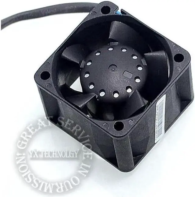 Alt view image 2 of 6 - 1pcs New 4028 double ball bearing fan DB04028B12U 1U server chassis fan 12V 0.66A 40*40*28mm