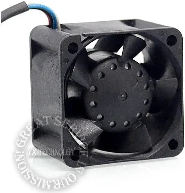 Alt view image 4 of 6 - 1pcs New 4028 double ball bearing fan DB04028B12U 1U server chassis fan 12V 0.66A 40*40*28mm