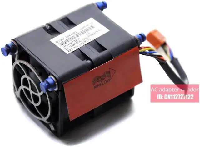 Alt view image 2 of 6 - FOR IBM X3550 7979 server chassis fan CPU 26K8083 26K8082 4056 violent fan DC 12V 1.90A