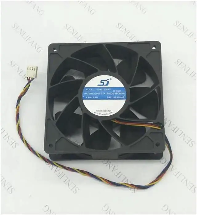 Main image of For SJ SG121238BS DC 12V 2.7A S7 S9 T9 L3 Server Square Fan violence Fan
