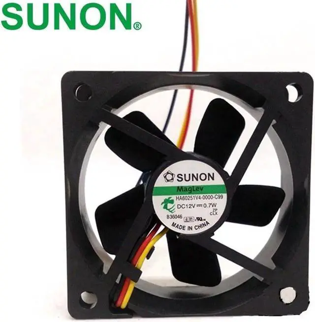 Main image of 1pcs HA60251V4-0000-C99 6CM 6025 60mm DC fan 12V 0.7W Maglev silent fan