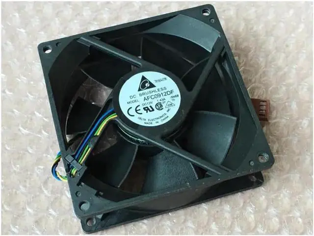 Alt view image 2 of 3 - 1pcs AFC0912DF U7581 9032 12V 1.43A fan of wind capacity 9CM chassis fan