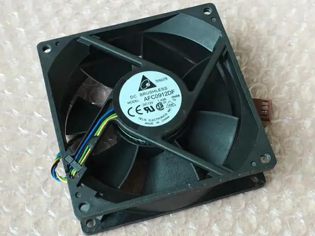 Alt view image 3 of 3 - 1pcs AFC0912DF U7581 9032 12V 1.43A fan of wind capacity 9CM chassis fan